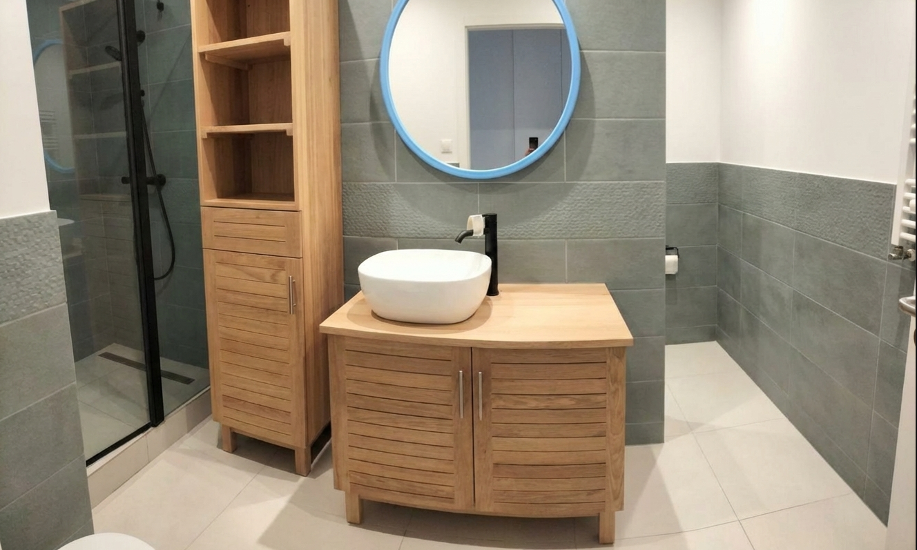 Rénovation d'une salle de bain à Paris dans le 9ème