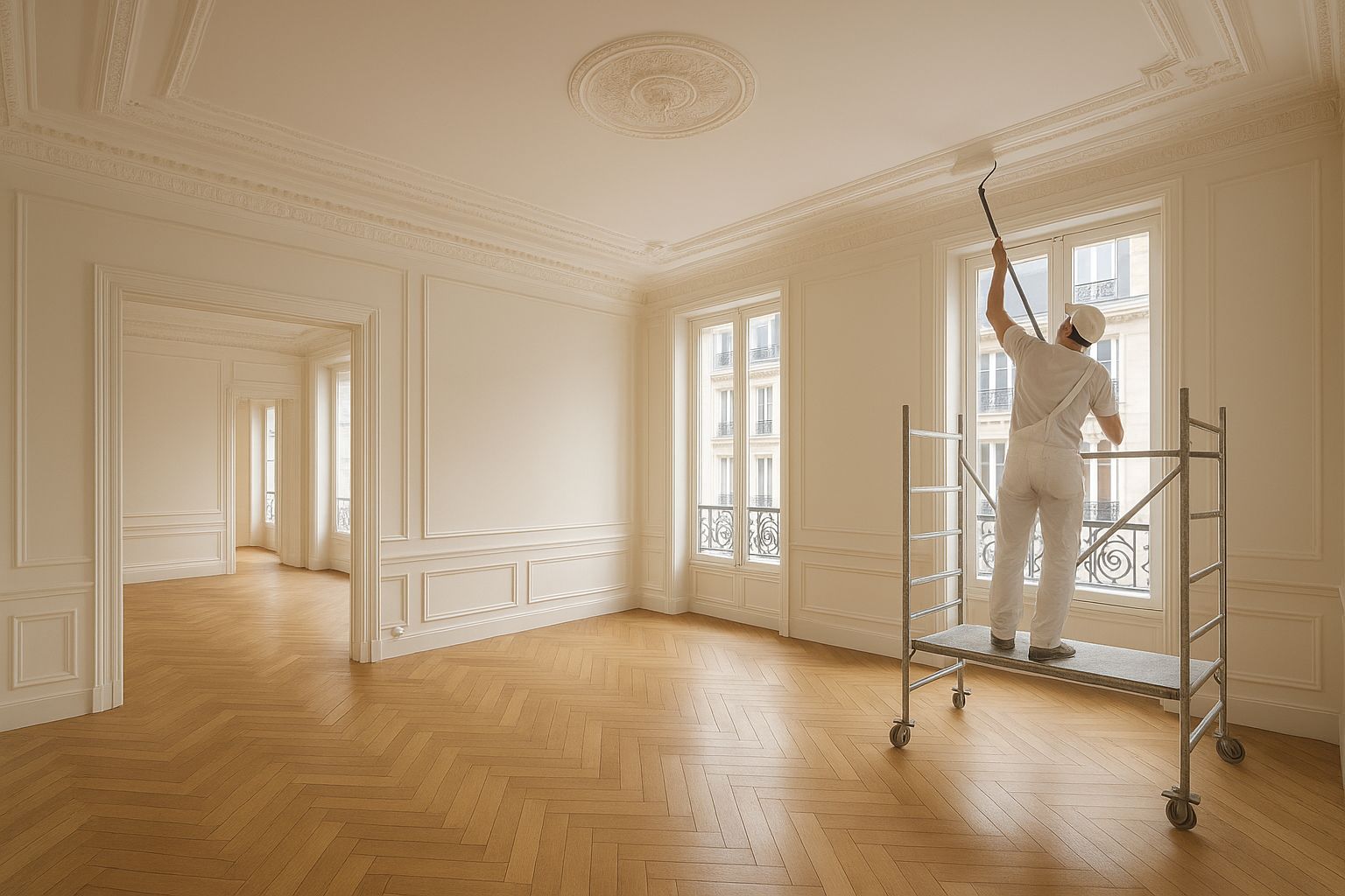 Rénovation d’appartement à Suresnes