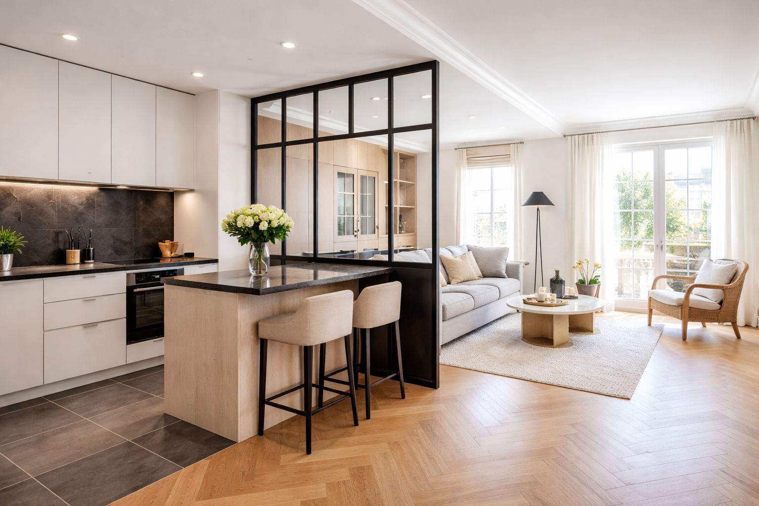 Rénovation complète d'Un T3 à Puteaux