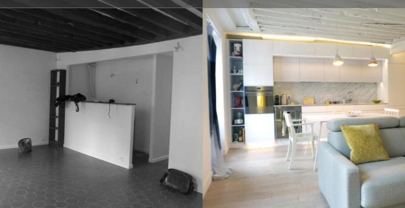 Rénovation d'un espace cuisine