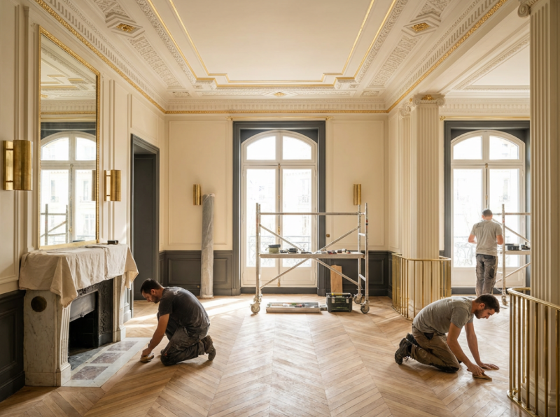 Rénovation d’appartement à Boulogne Billancourt (92) : confiez votre projet à Belmard BÂTIMENT