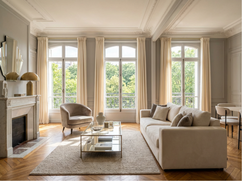 Rénovation d’appartement à Vincennes (94300) : l’élégance architecturale au service du confort moderne