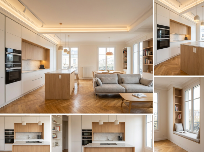 Rénovation d'appartement dans le Val-de-Marne (94) : donnez vie à votre projet avec BELMARD BÂTIMENT