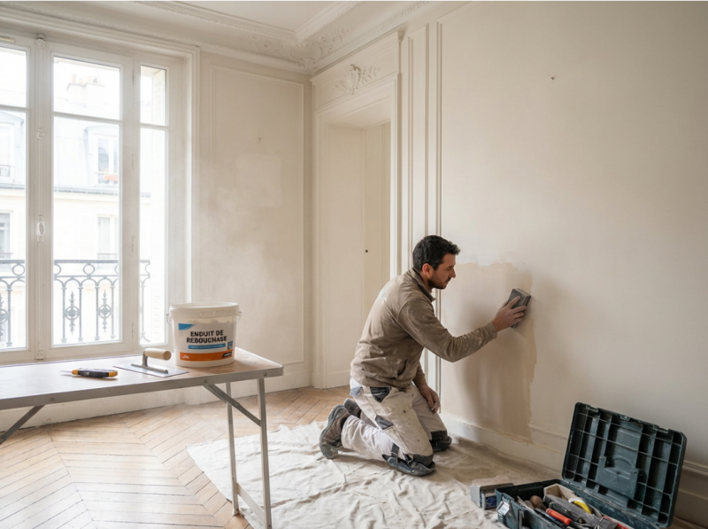 Rafraîchissement d'un appartement à Paris 4