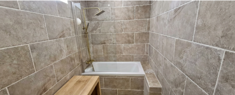 Salle de bain moderne à Montreuil