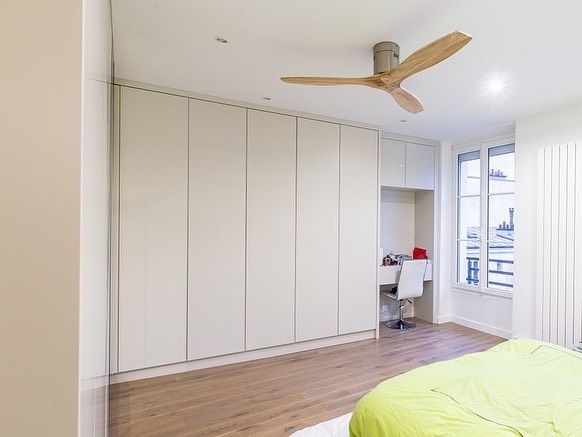 Rénovation de chambre appartement à Paris 20