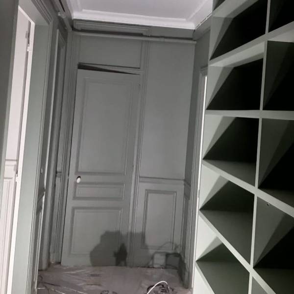 Rénovation d'une entrée sur mesure à Paris 5