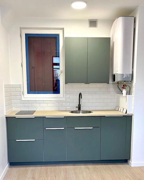 Rénovation complète d'une cuisine en Seine-Saint-Denis