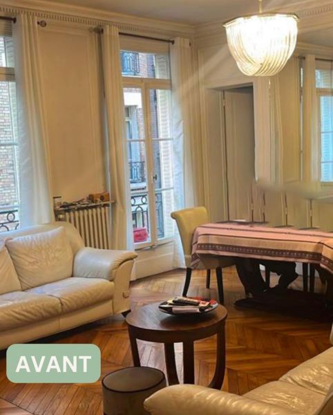 Rafraichissement ancien appartement à Paris 16