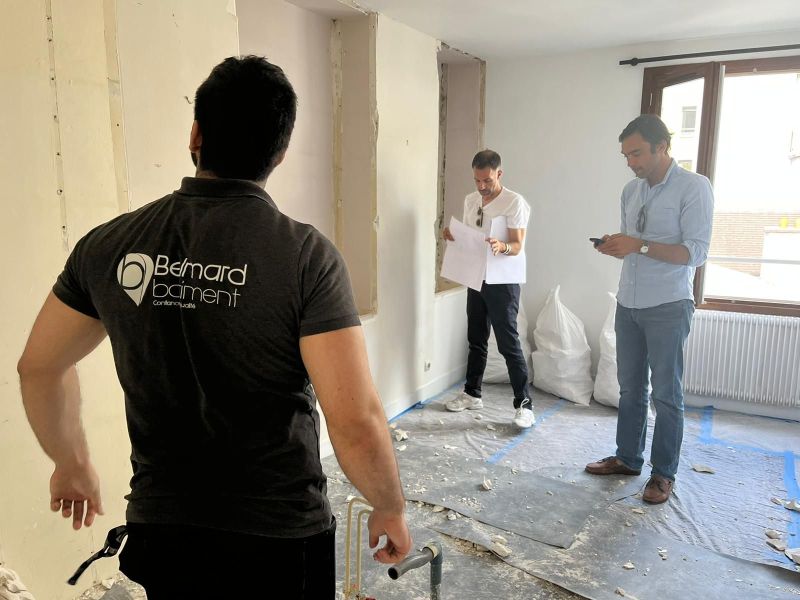 Suivi et accompagnement du chantier, reporting