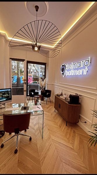 Rénovation de nos Locaux à Paris 20ème dans un style purement Haussmannien