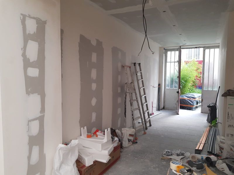 Rénovation d'un local de 120m2 avec verrière dans le 3ème arrondissement de Paris