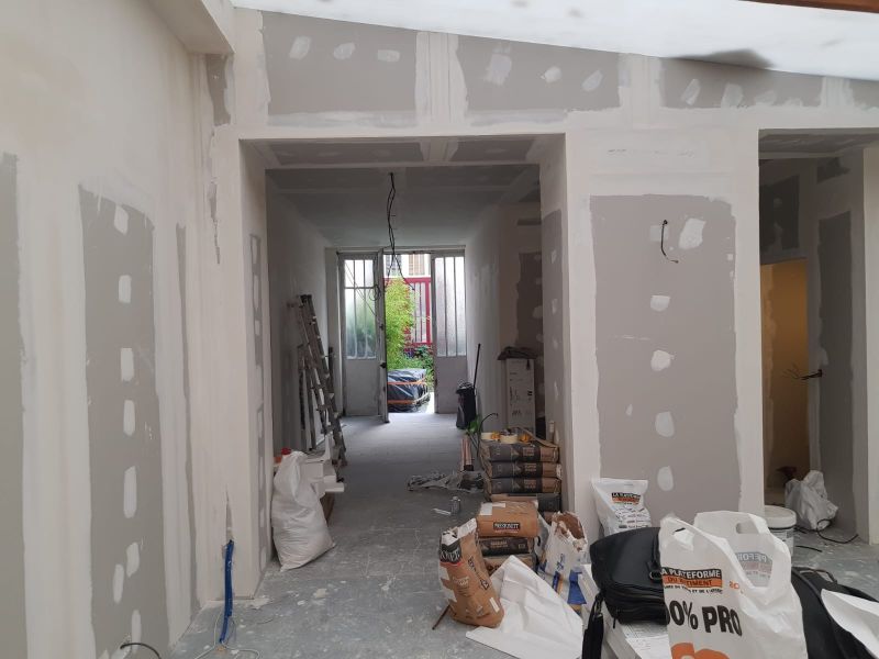 Rénovation d'un local de 120m2 avec verrière dans le 3ème arrondissement de Paris