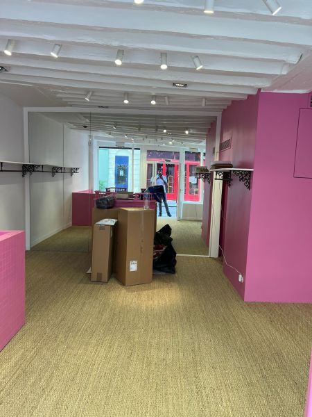 Rénovation Peinture d'un magasin