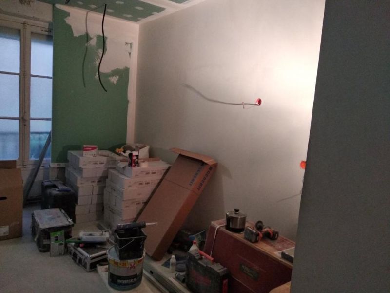 Belmard Batiment réinvente l'efficacité et le charme parisien dans un deux pièces en sous-plex au cœur du 11e arrondissement