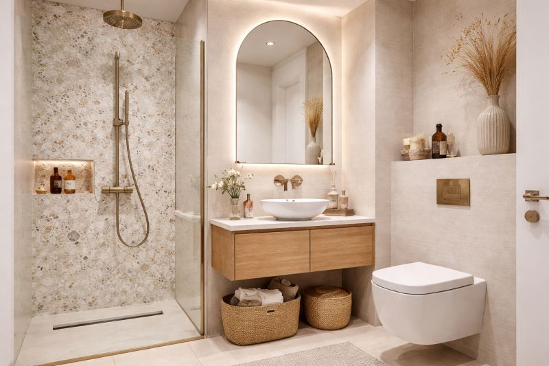 Création d'une petite salle de bain pour un studio à Paris