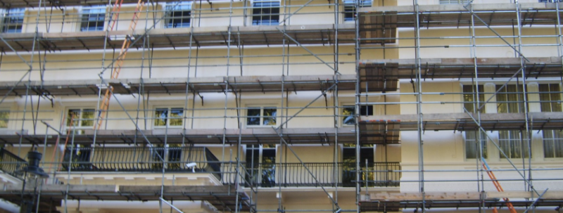 ravalement de façade d'immeubles à Paris