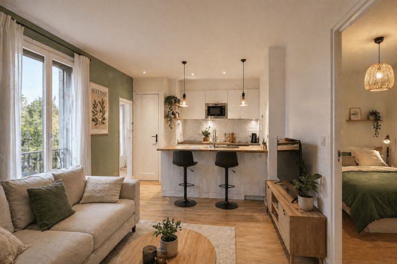 Rénovation complète d'un T2  à Champigny-sur-Marne