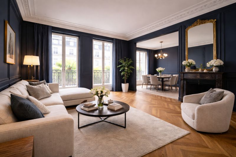 Rénovation des peintures et des sols d'un appartement sur Paris 13