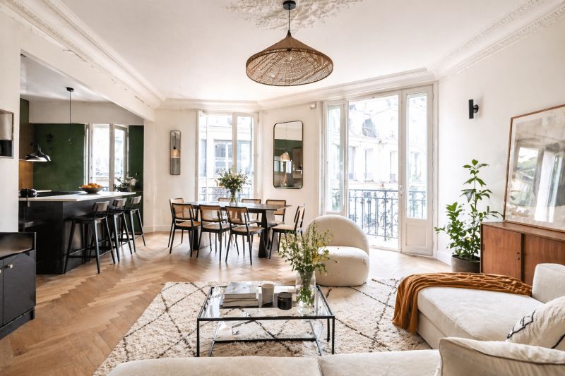 Rénovation d'un appartement familial à Paris 11 pour la location