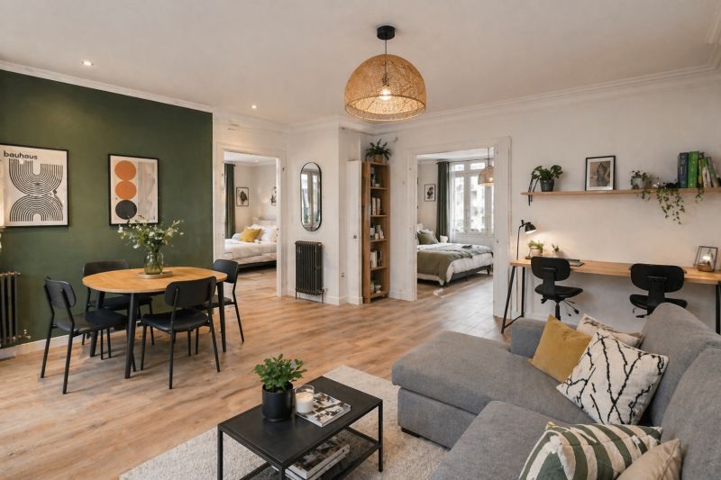 Rénovation d'un appartement pour la colocation à Paris 11