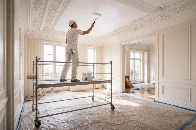 Rafraichissement d'un appartement haussemannien dans le quartier Montparnasse à Paris 14 