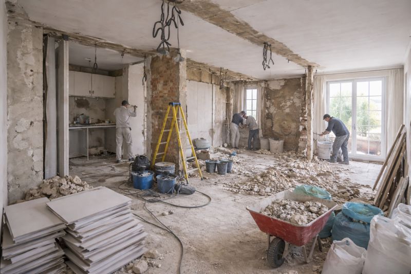 Rénovation lourde d'un 3 pièces à Puteaux