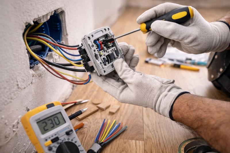 Création du reseau electrique dans loft à Puteaux