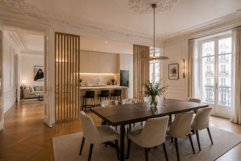 Devis gratuit pour la rénovation d'un appartement haussmannien Paris 5