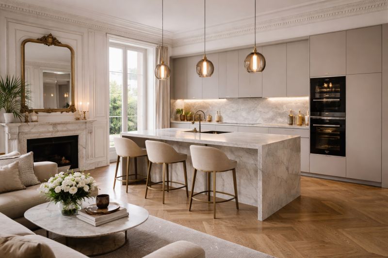 Cuisine haut de gamme Paris : conception personnalisée et rénovation clé en main