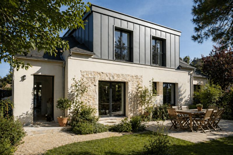 Extension verticale d'une maison à Champigny-sur-Marne