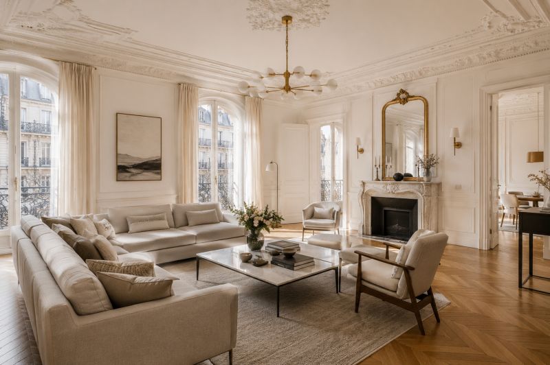 Budget pour la rénovation d'un appartement haussmannien Paris 8