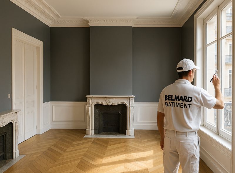 Rénovation complète d'un appartement haussmannien dans les Hauts-de-Seine 