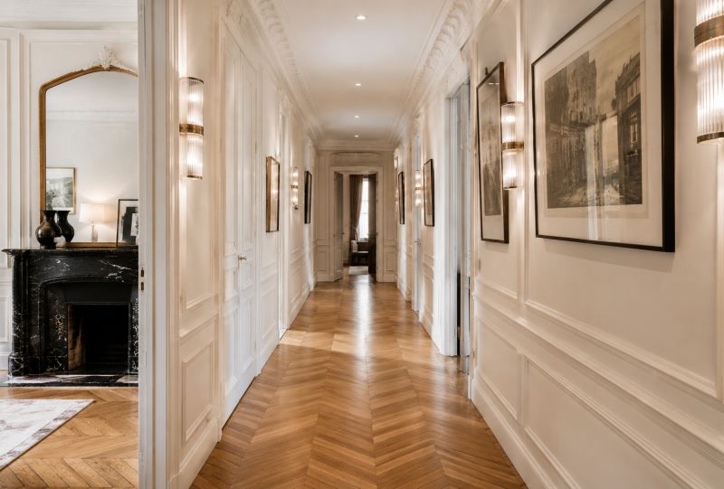 Rénovation lourde d'un appartement haussmannien à Paris 7