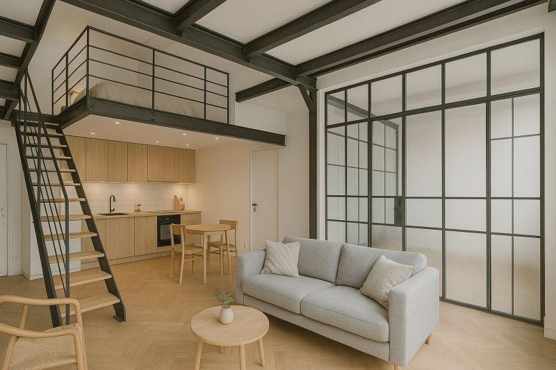 rénovation d'un loft à Paris 20