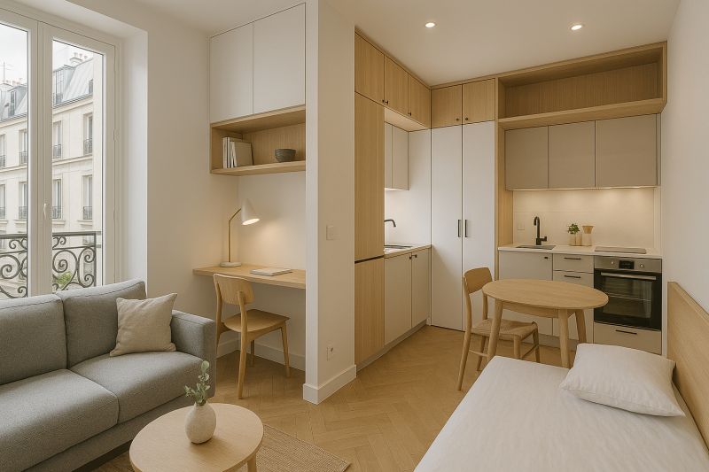 Rénovation d'un studio à PAris 20