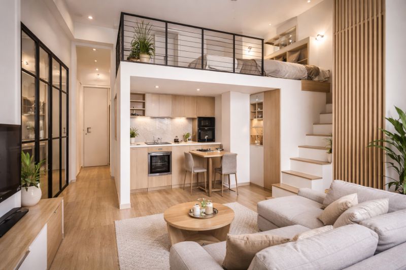 Rénovation complète d'un studio à Puteaux