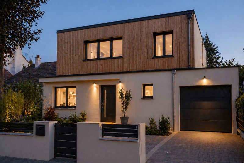 Agrandissement d'une maison à Champigny-sur-Marne
