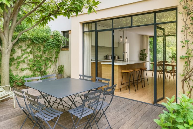 Rénovation de la terrasse d'une maison à La Campagne Paris 20