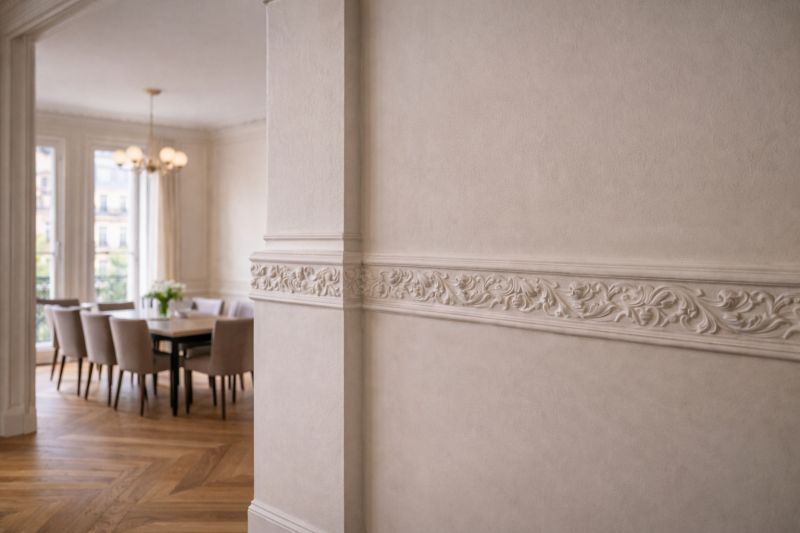 Travaux pour rénover le salon d'un appartement à Paris 6