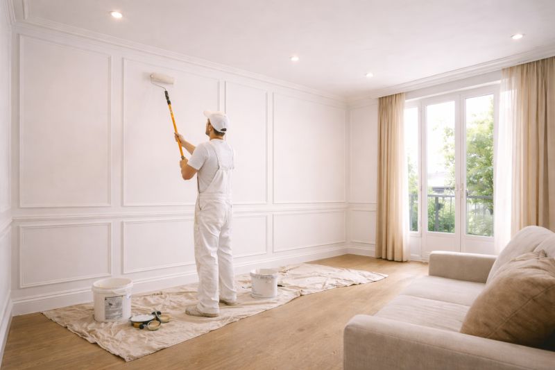 Travaux de peinture pour rafraichir appartement Puteaux